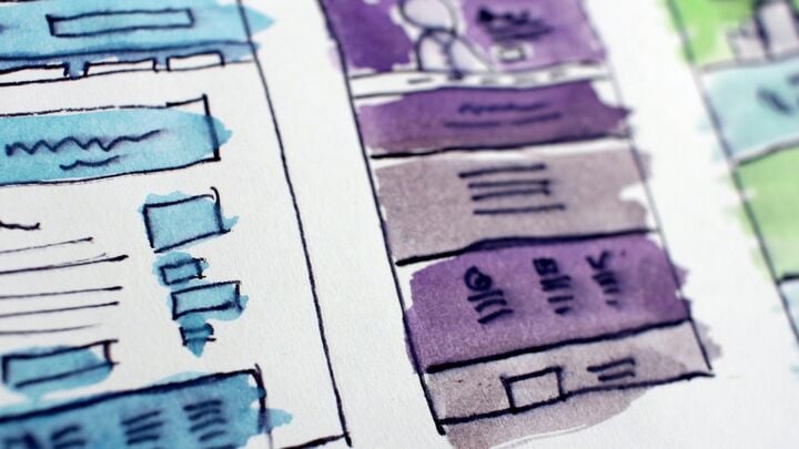 Image of website layouts