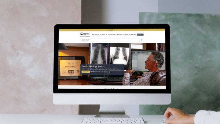 Premier Radiology physician recruitment digital marketing results