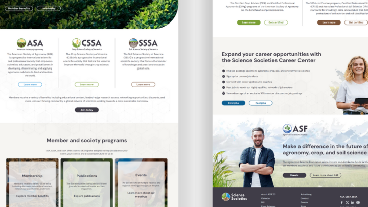 Drupal Website Redesign for ACSESS | Unified Member Experience