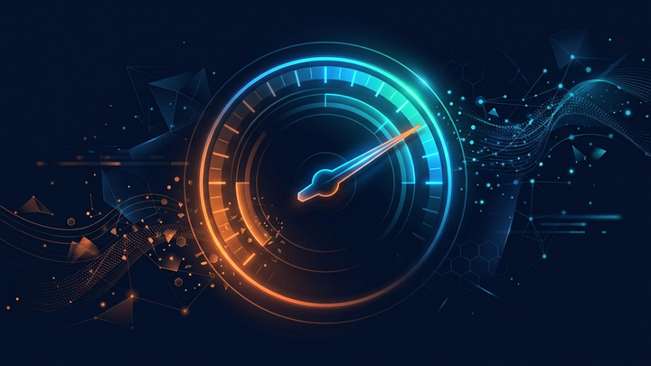PageSpeed performance gauge visualization showing score improvement from GTM audit