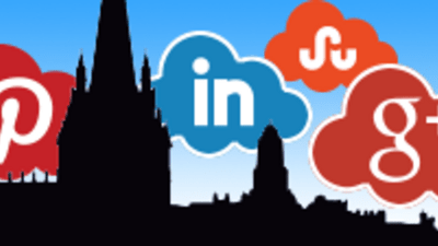 Social media in Higher Ed image