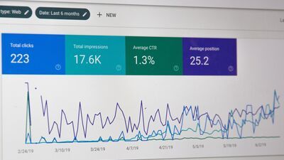 Image of graphs and data