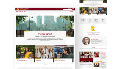 UMN Medical School screenshot