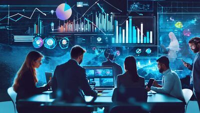 modern marketing team