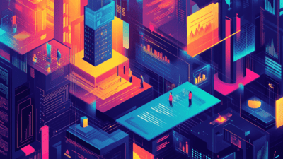 Digital illustration highlighting procurement digital transformation