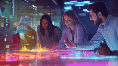 Fractional CMO collaborating with a diverse team