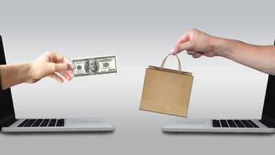E-commerce shopping illustration for ChatGPT product recommendations