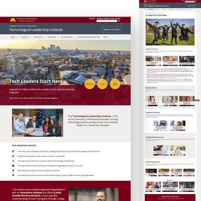 Technological Leadership Institute screenshot