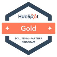 hubspot gold solutions partner badge
