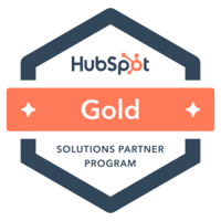 hubspot gold solutions partner badge