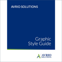 Avrio Solutions Graphic Style Guide Cover