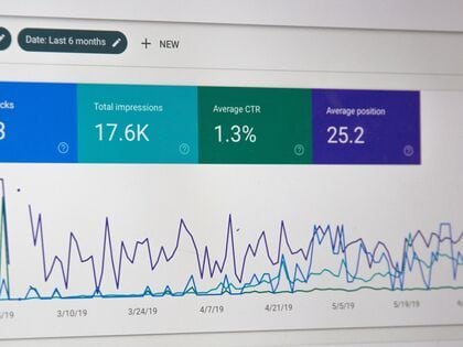 Image of graphs and data