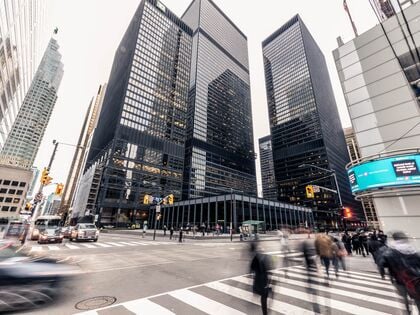 Image of city skyscrapers