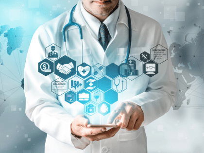An image that suggests healthcare and its components.