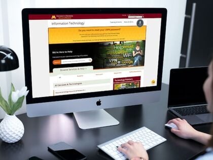 UMN OIT homepage