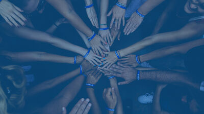 Picture of Marketing Team Hands Together