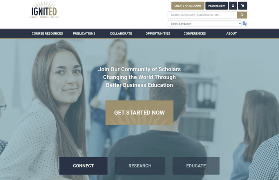 IgnitED Homepage