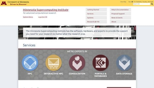 Minnesota Supercomputing Institute