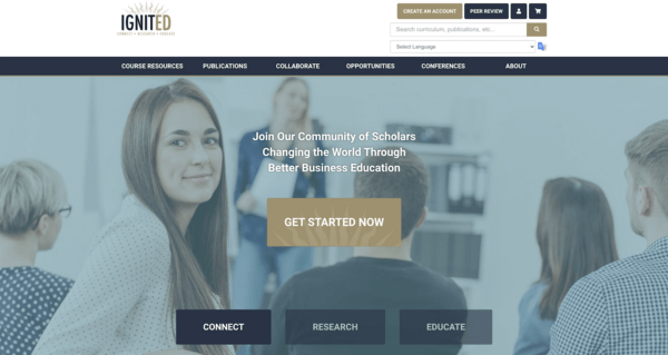 IgnitED Homepage