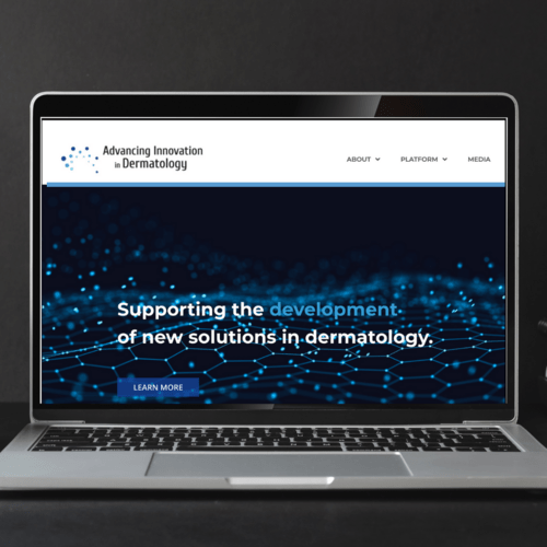 Advancing Innovation in Dermatology graphic