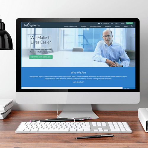 HelpSystems homepage