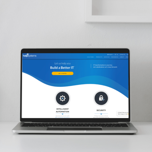 HelpSystems homepage thumbnail