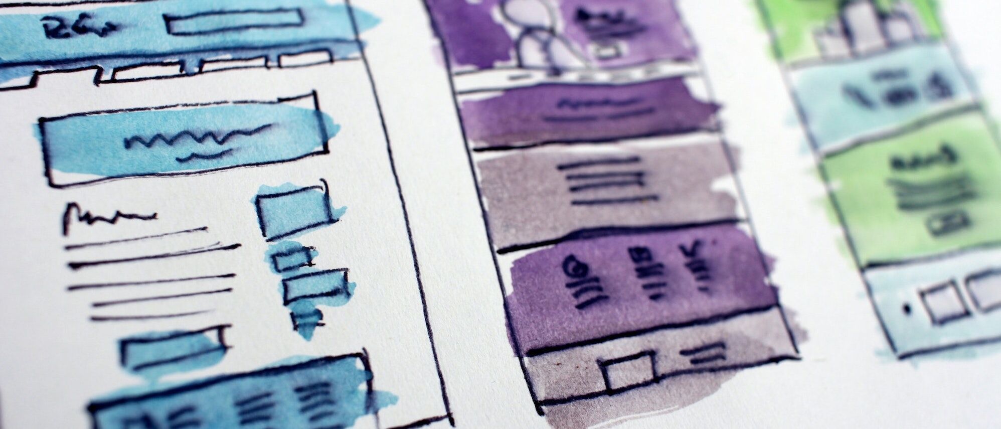 Image of website layouts