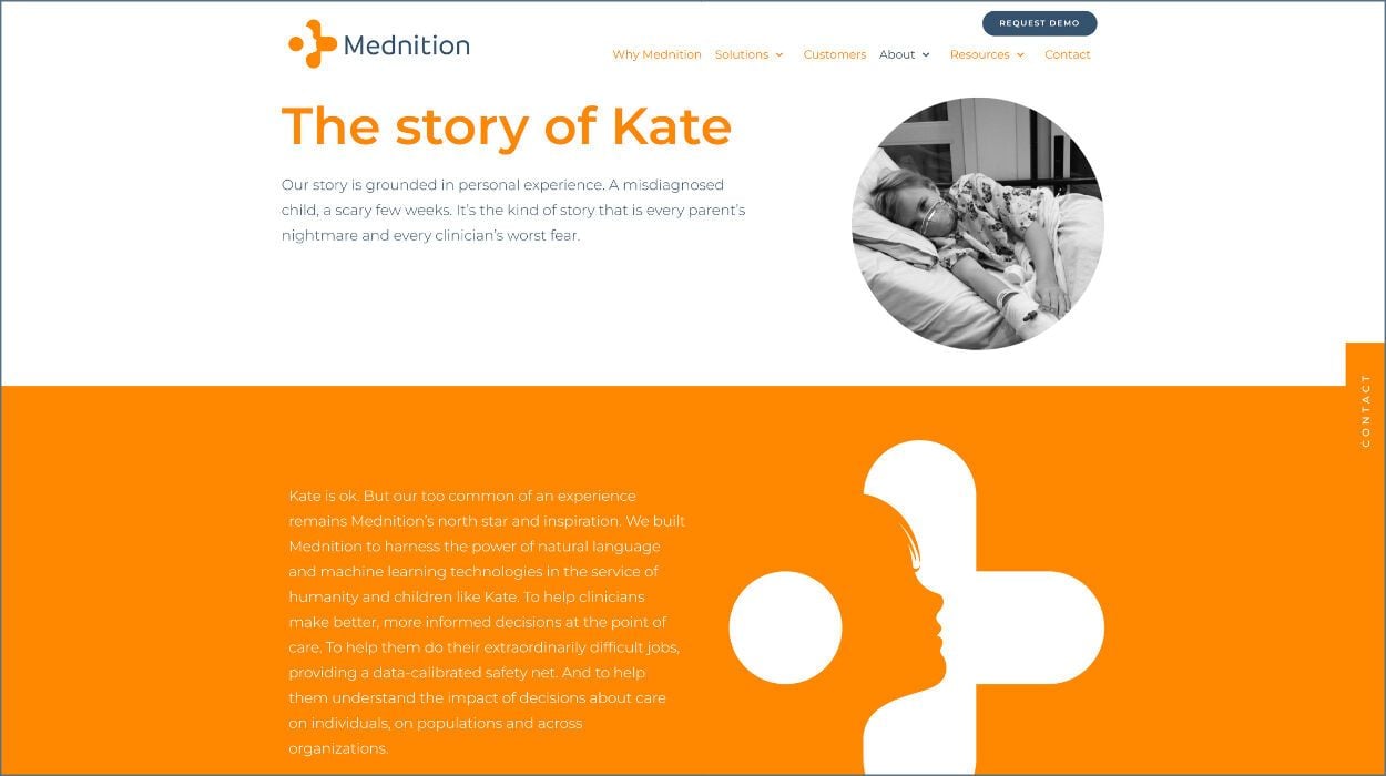 Mednition Website Screenshot