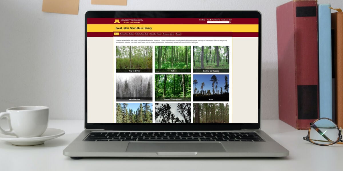 Great Lakes Silviculture Library Hero