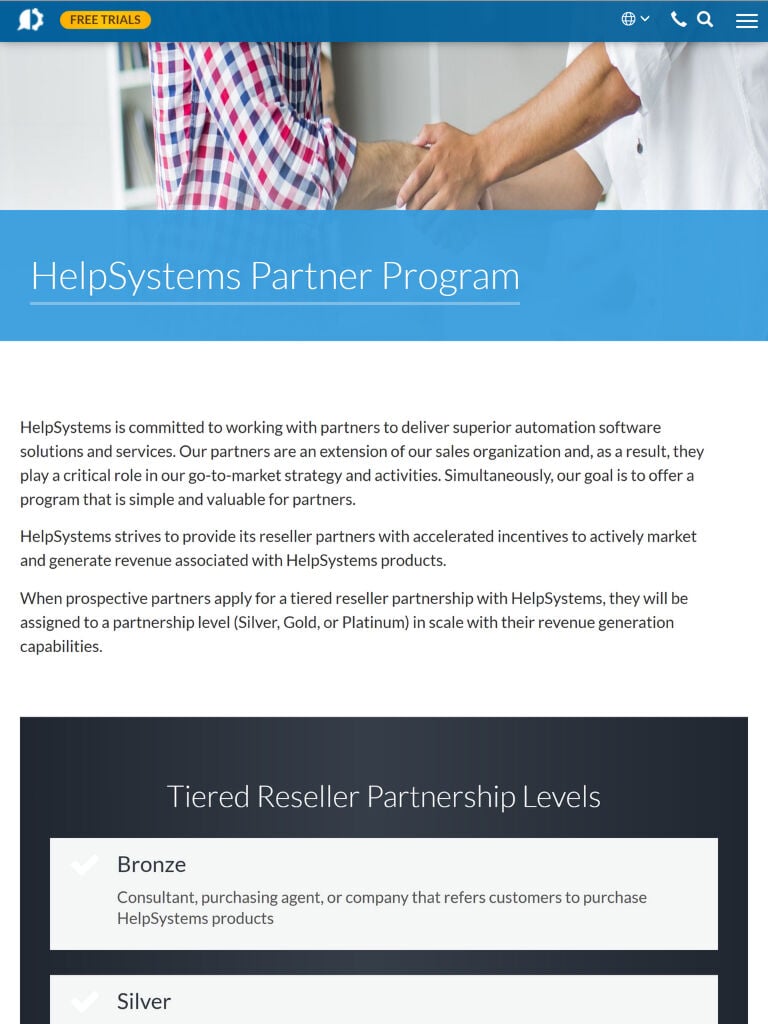 HelpSystems Tablet