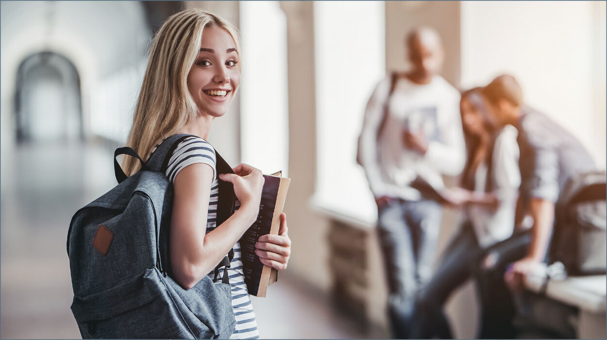 A university student.