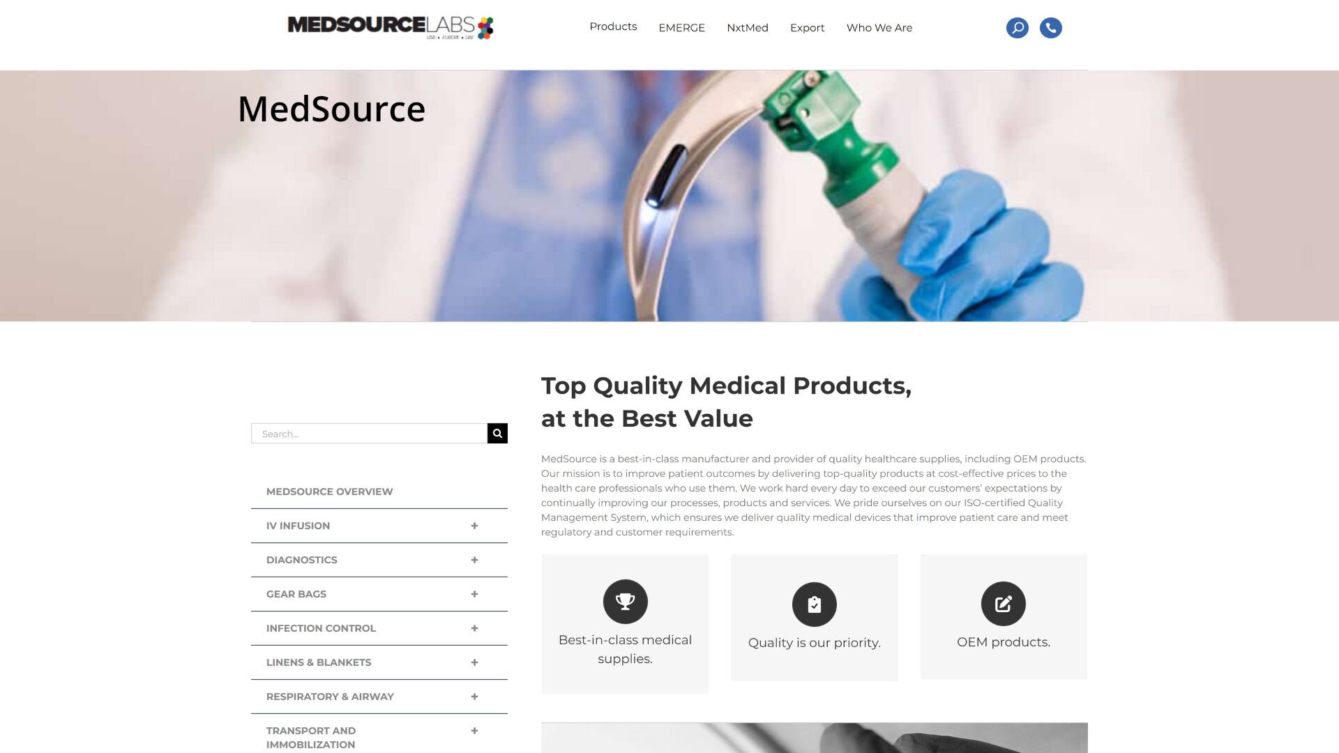 MedSource Labs Desktop