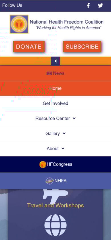 National Health Freedom Coalition Mobile