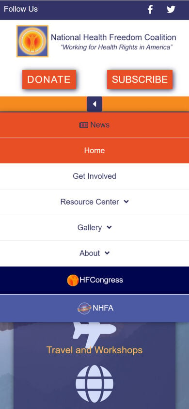 National Health Freedom Coalition Mobile