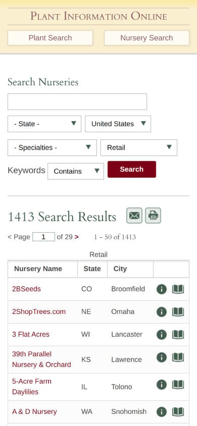 UMN Plant Information Online Mobile