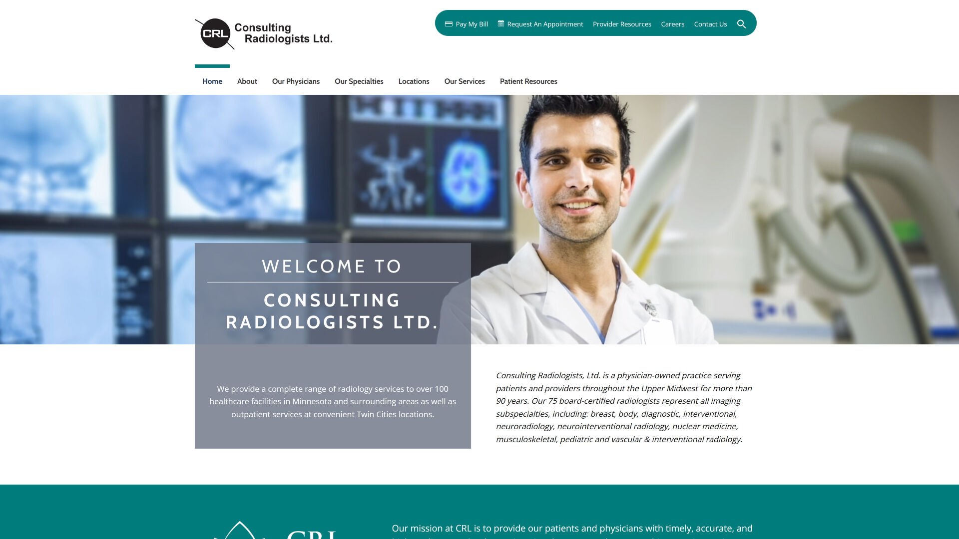 Consulting Radiologists Desktop