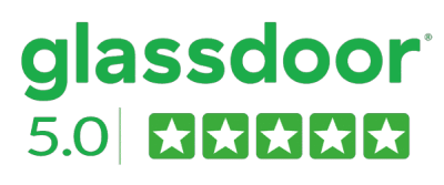 Glassdoor 5 stars rating