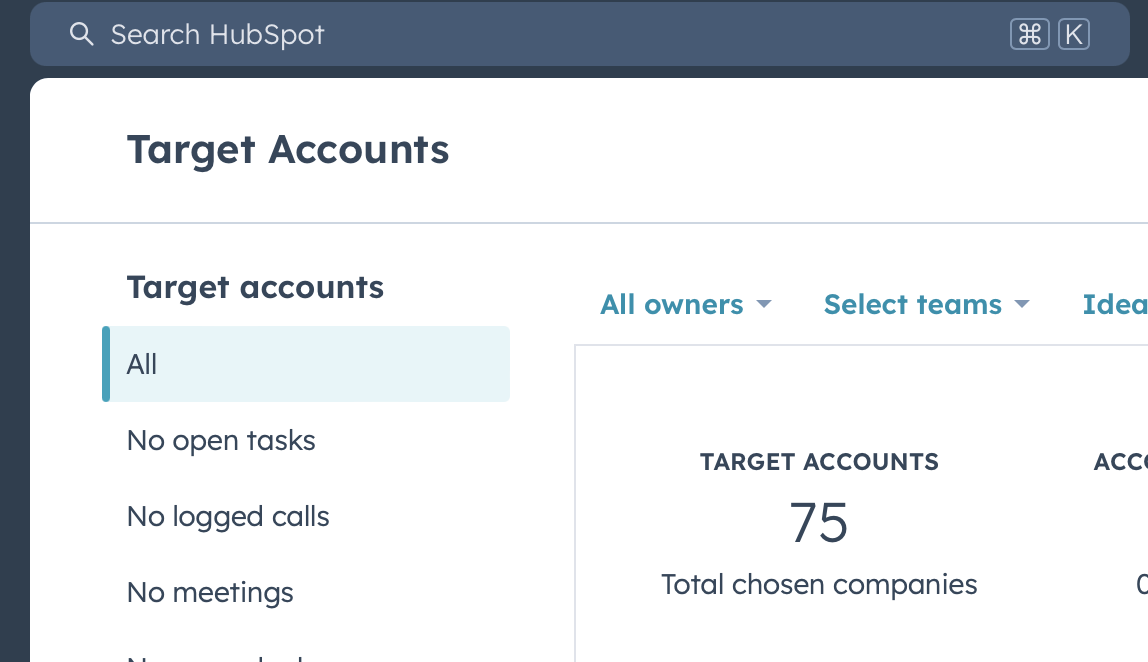 target accounts ABM