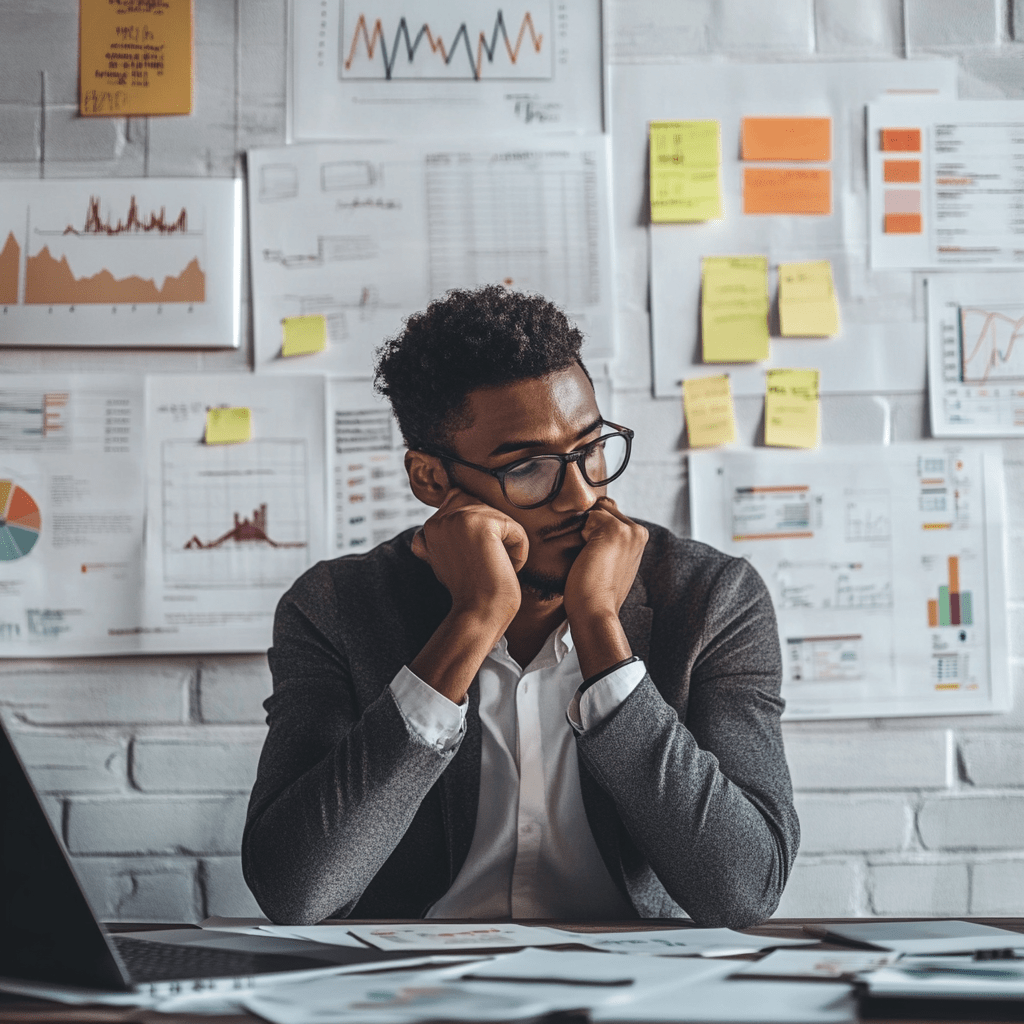 Digital transformation expert thinking about solutions to common barriers