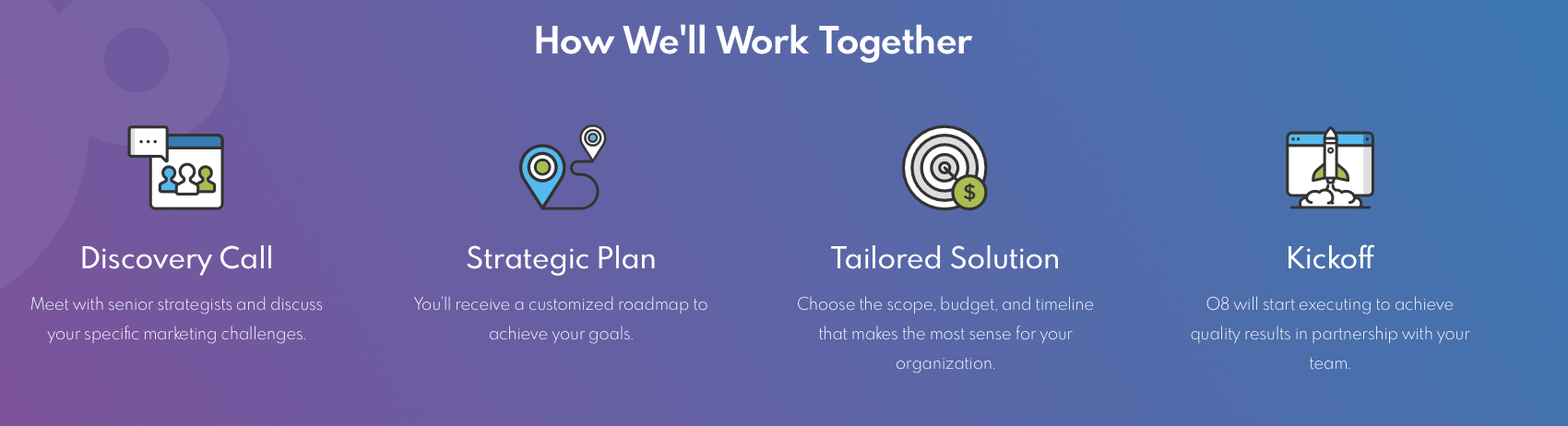How we'll work together.