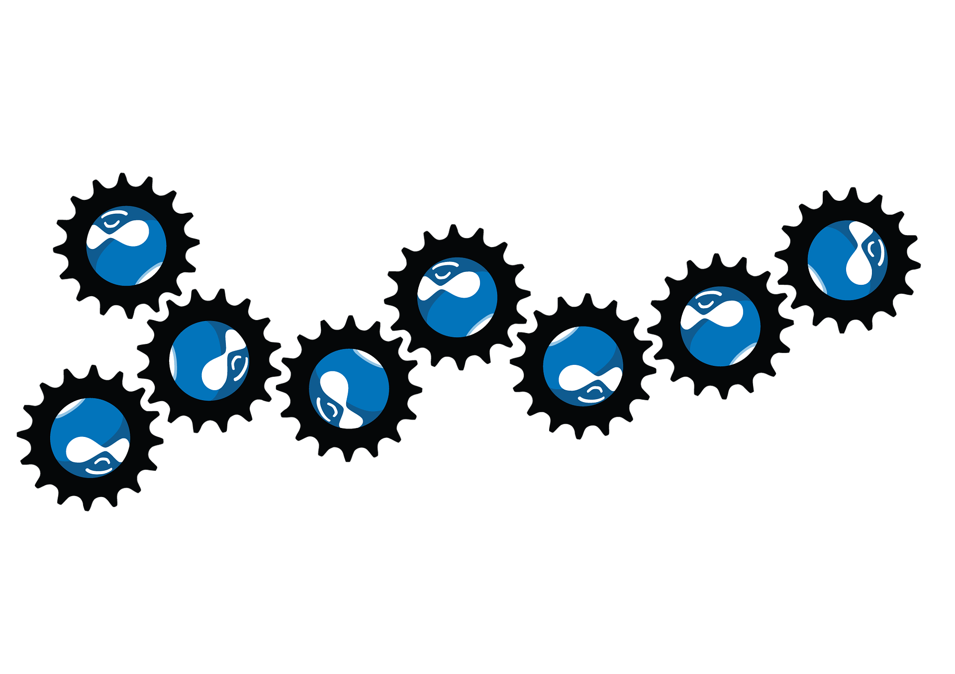 Drupal CMS gears