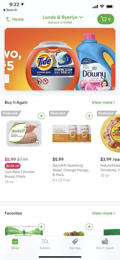 instacart - screenshot 0