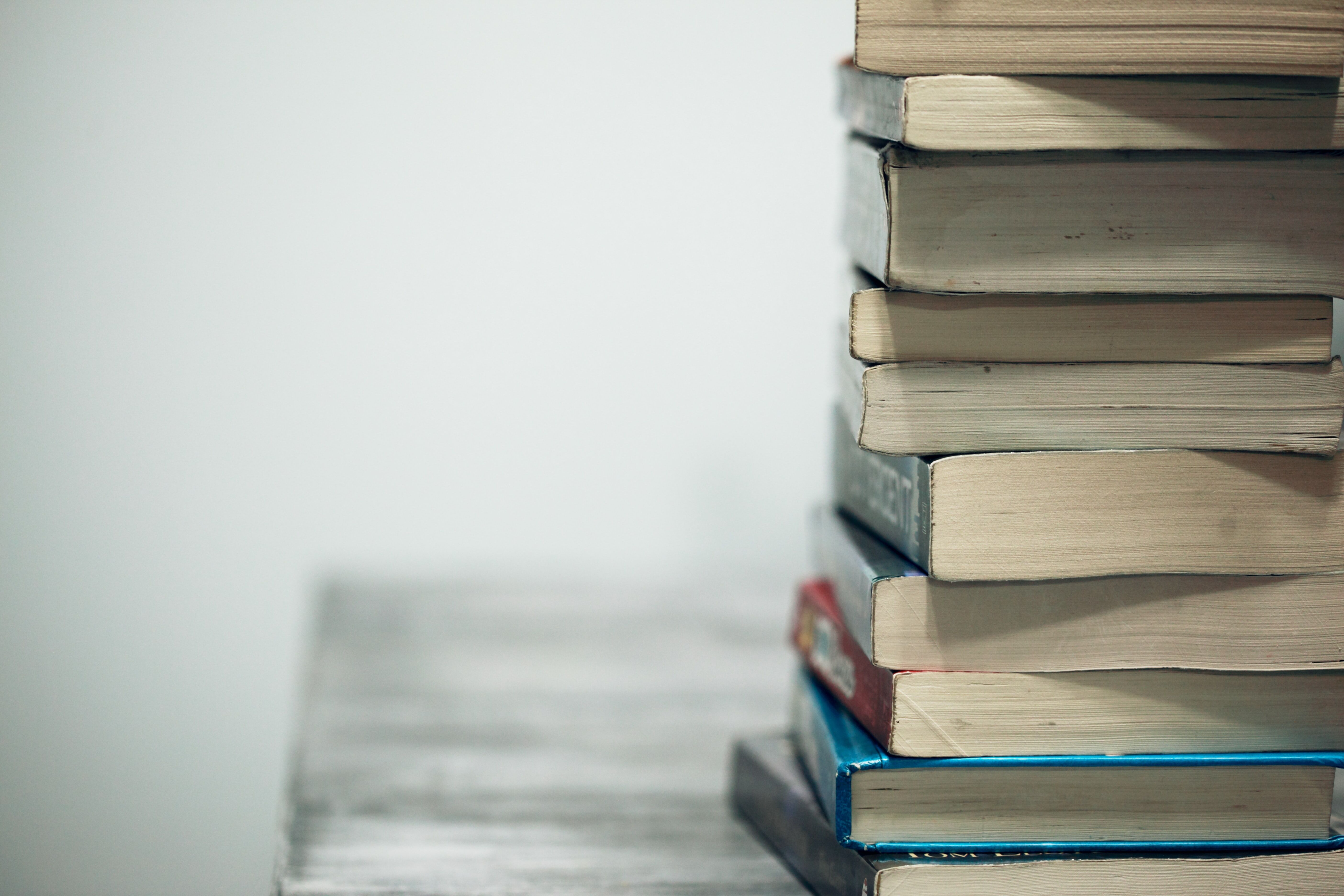 Image of a stack of books