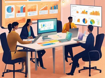 discussing and analyzing marketing strategies