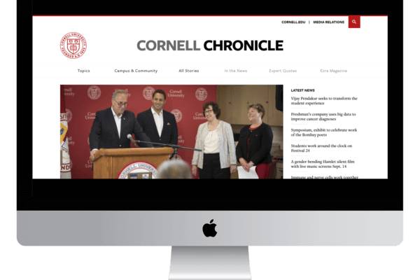 Cornell Chronicle Desktop