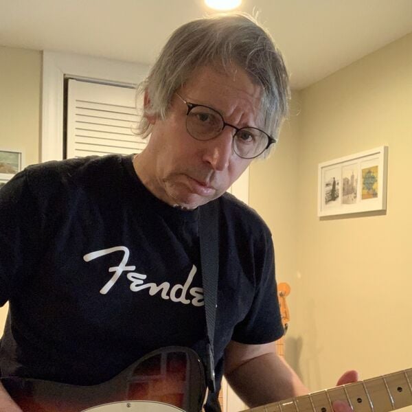 Tom Hedrick with Fender Telecaster