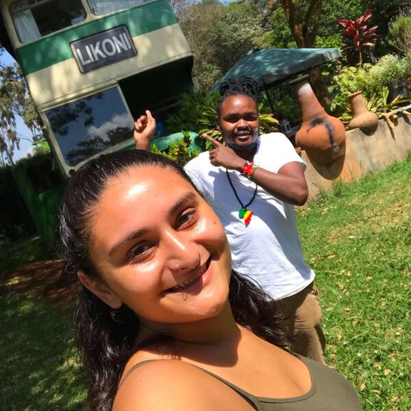 Ayesha with Husband