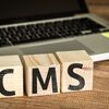 blocks spelling out "CMS"