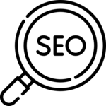 SEO magnifying glass